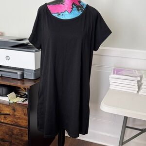 Elegant Black Midi Dress